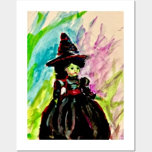 Madame Alexander Happy Meal Wizard of Oz little wicked witch doll. Posters and Art